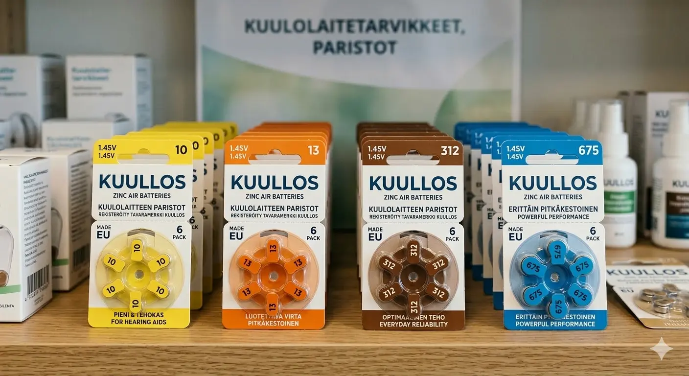 Hearing aid batteries